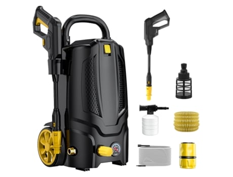 Lavadora De Alta Pressão Flasidu, 1.2 Kw 1.63 Hp, 390 L/h, 80 110 Bar, 50 60 Hz