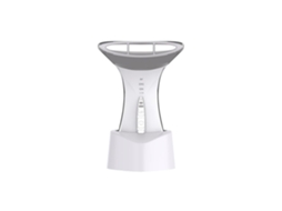 Ferramenta Para Pescoço E Rosto Com Led De 5 Cores Para Cuidados Com A Pele Branco E Prata Yunzii