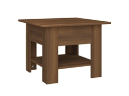 Coffee Table, Coffee Tables Vidaxl Marrom Madeira Processada (55 X 55 X 42 Cm)