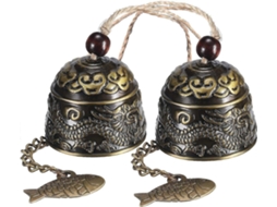 Sinos De Vento Lurelia Para Jardim, Suspenso, De Metal, 3 Cm