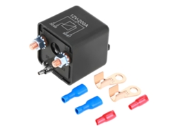 Relé de partida normalmente aberto de alta potência 12V 200A para carro/caminhão com terminais