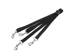 Conjunto De 2 Cintas De Nylon Ajustáveis Para Coxas Com Fivela Giratória, Comprimento