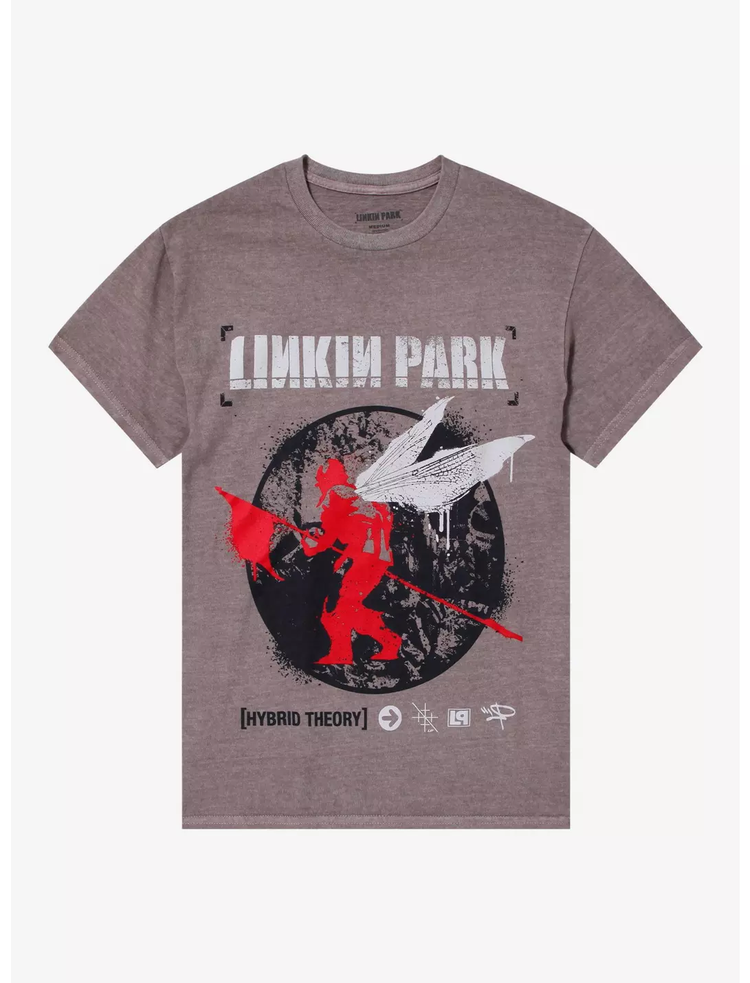 Linkin Park Hybrid Theory Artwork T shirt Unisex Adults Size:m