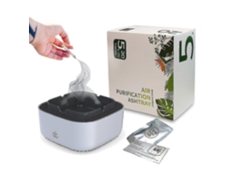 Cinzeiro Multifuncional Com Função De Purificador De Ar Para Filtrar A Fumaça Passiva Do Cigarro E Remover Odores. Nostalgia88