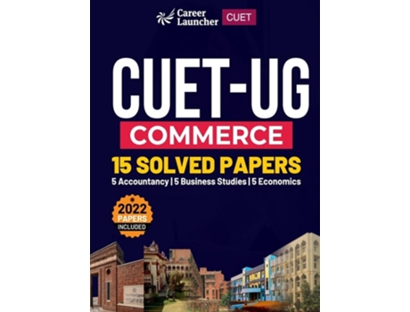 Livro CUET 2022-23 Solved Papers -Commerce de GKP (Hindi)