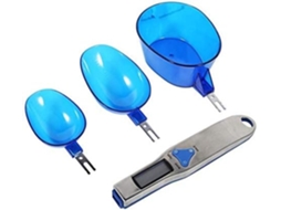 Conjunto De Colheres Medidoras, 500/0,1g, Eletrônicas, Digitais, Intercambiáveis, Balança De Cozinha, Utensílio De Medição Aquaforge