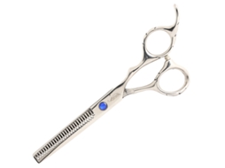 Tesoura De Barbeiro Gepard 6.0 Offest Brilvibera
