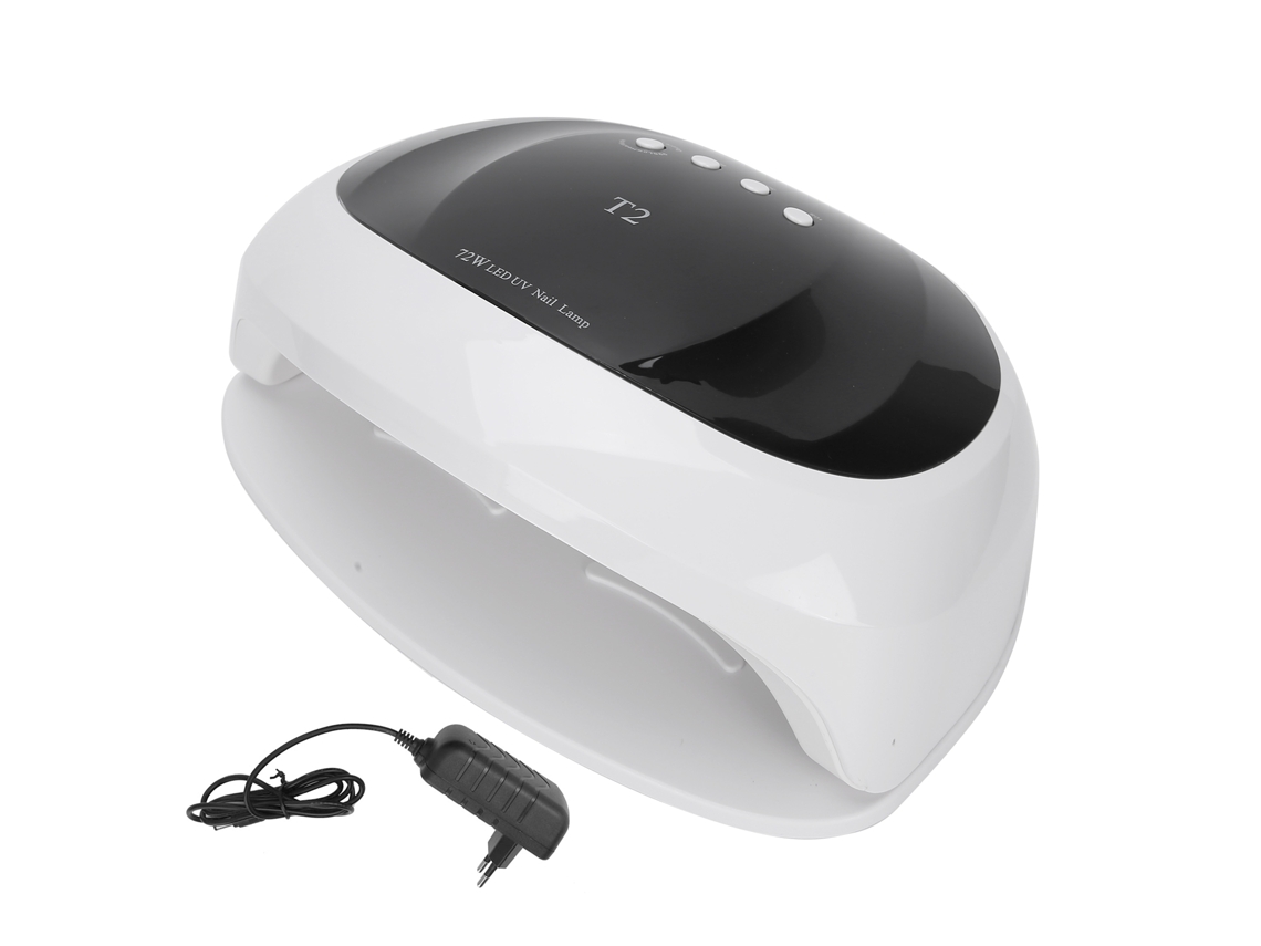 Lâmpada De Secagem Para Esmalte De Unhas 72w Com Espaço Grande Para Mãos Duas E Secagem Rápida 10s