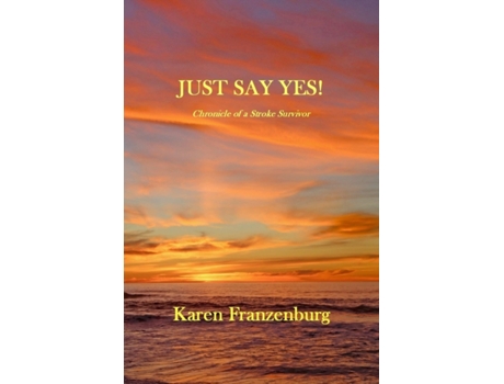 Livro Just Say Yes A Chronicle of A Stroke Survivor Karen Franzenburg (Inglês)