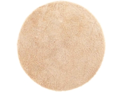 Shaggy Rug, Shaggy Rugs Vidaxl Bege Poliéster (ø 100 Cm)