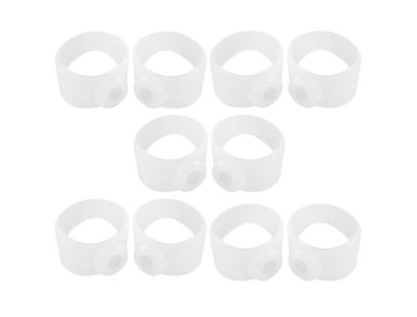 5 Pares De Anéis De Silicone Para Dedo Do Pé Portáteis Anéis De Pés Corporal Para Emagrecimento Multiuso Para Casa Academia Vara De Pesca Vorcool
