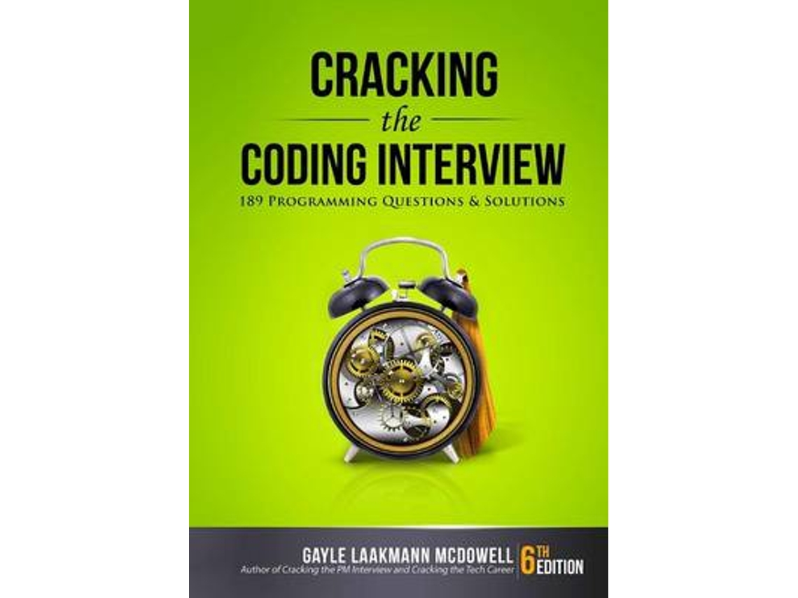 Livro Cracking the Coding Interview de Gayle Laakmann Mcdowell (Inglês)