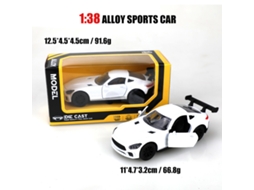 Miniatura de Carro em Escala 1/38, Modelo de Carro Clássico, Brinquedo Infantil. MDUG