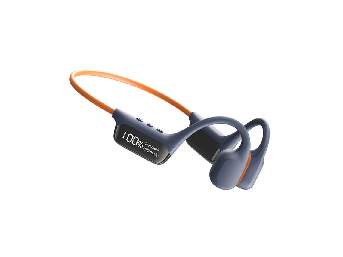 Fone de Ouvido Bluetooth para Esportes Aquáticos Transmissão Óssea ZSANFS ZSANFS