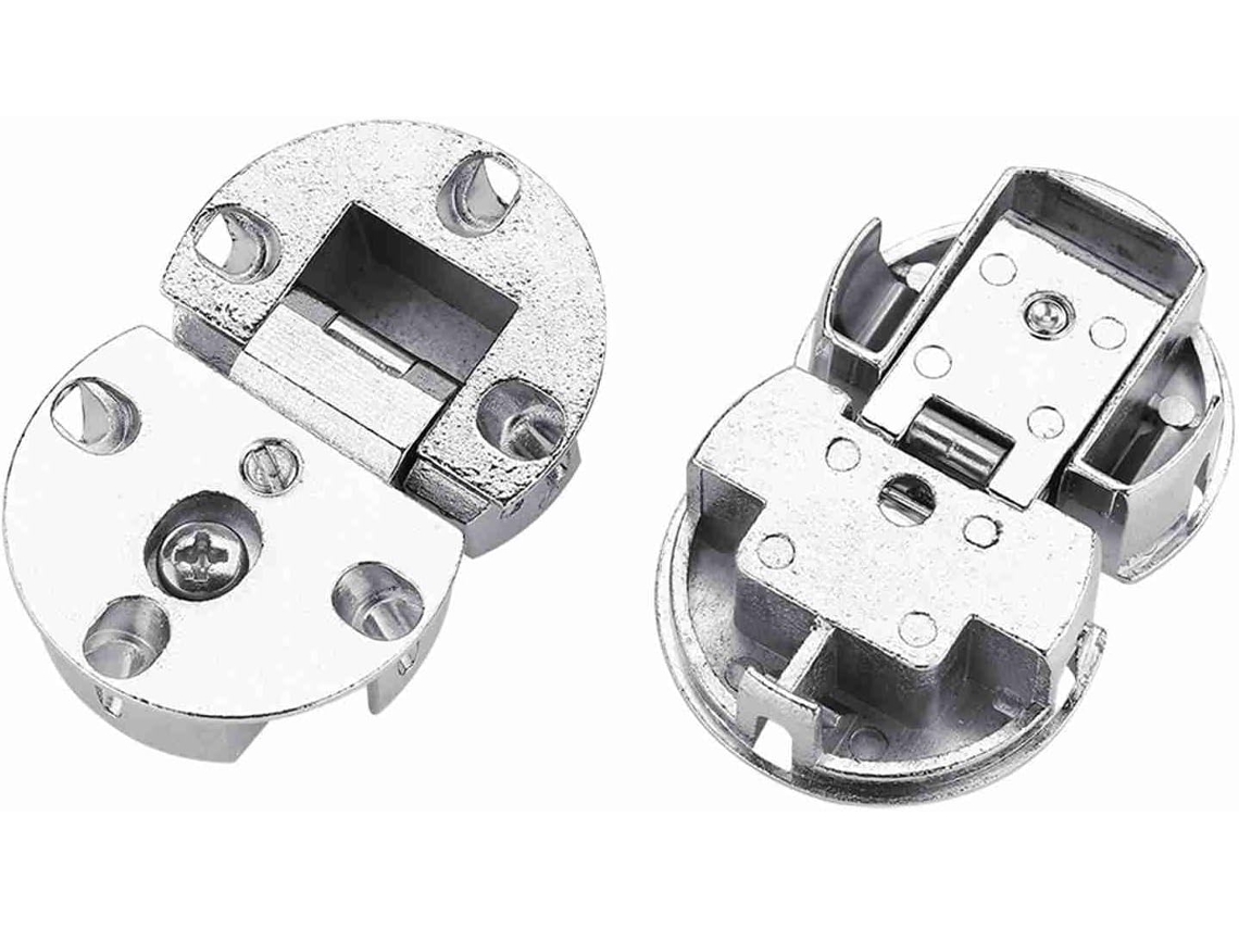 2 Dobradiças De Zinclegation Para Porta Armário, Mecanismo Abertura