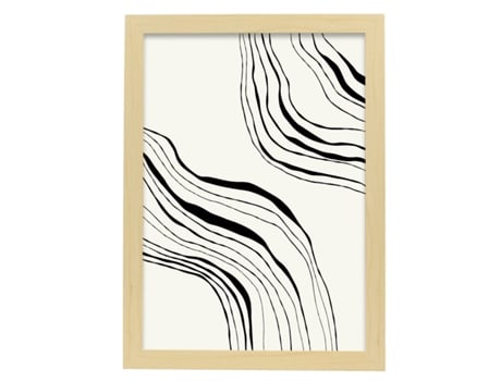 Póster Artemante NACNIC Pop. Ilustrações artísticas modernas impecáveis ??para decoração de interiores.