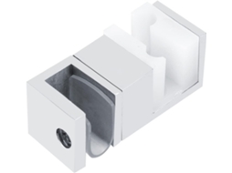 Suporte Para Porta De Correr, Guia Inferior Ajustável Em Aço Inoxidável Para Porta De Correr Dupla, Ideal Para Uso Em