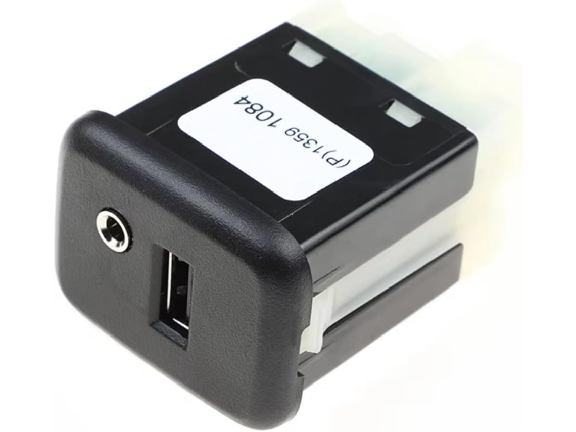 Conector Usb Aux Para Carro, Adaptador Para Porta Aux Reprodutor E Entrada Usb 20870101 13591084 2010, 2011, 2012, 2013
