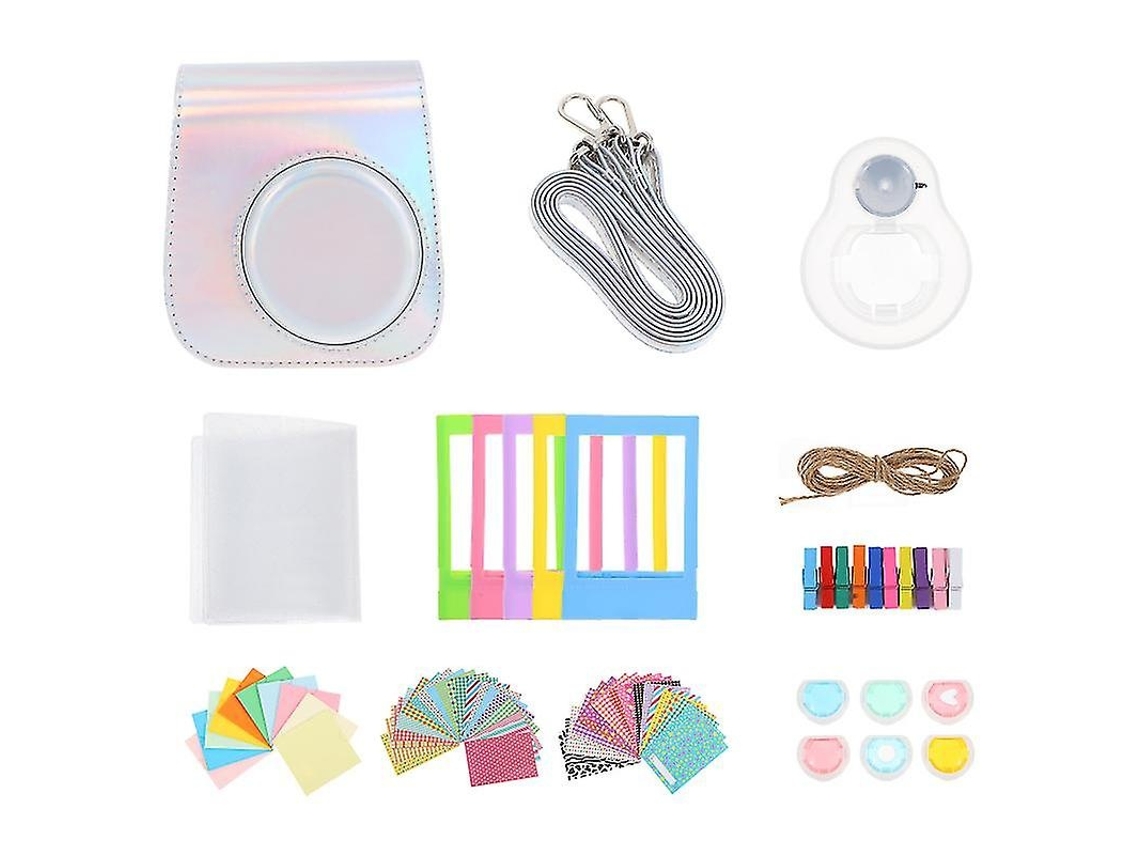 Lurelia Conjunto De Bolsa Para Câmara, Em Couro Pu, Com Alça De Ombro