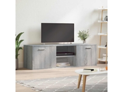 Mã³vel De Tv 120x34x37 Cm Derivados De Madeira Cinzento Sonoma DKD HOME DECOR