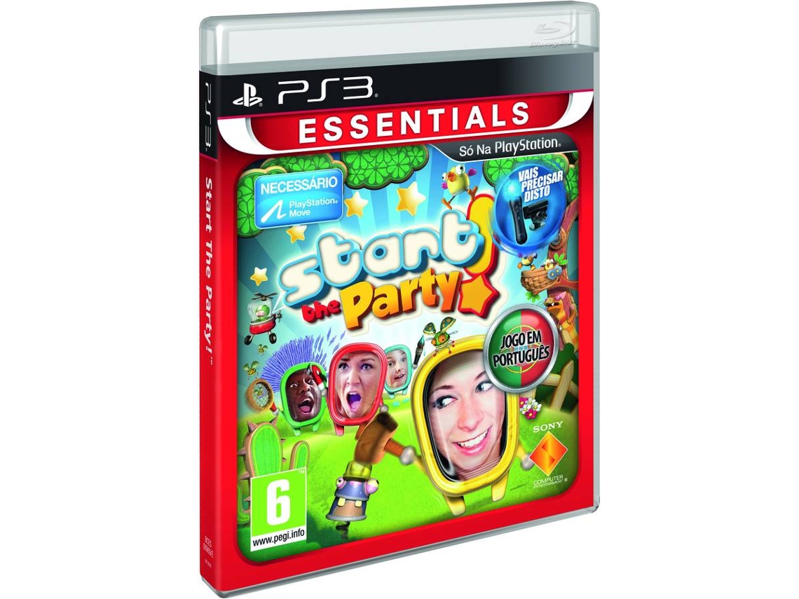 Jogo PS3 Start The Party Move (Usado)
