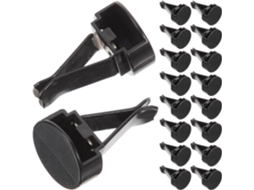 Difusor De Aromaterapia Para Carro, Clipe De Ventilação Plástico Preto, Acessórios Internos Para Carro, 100 Peças, Verão