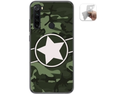 Capa Xiaomi Redmi Note 8T TUMUNDOSMARTPHONE Camuflagem 01 Multicor