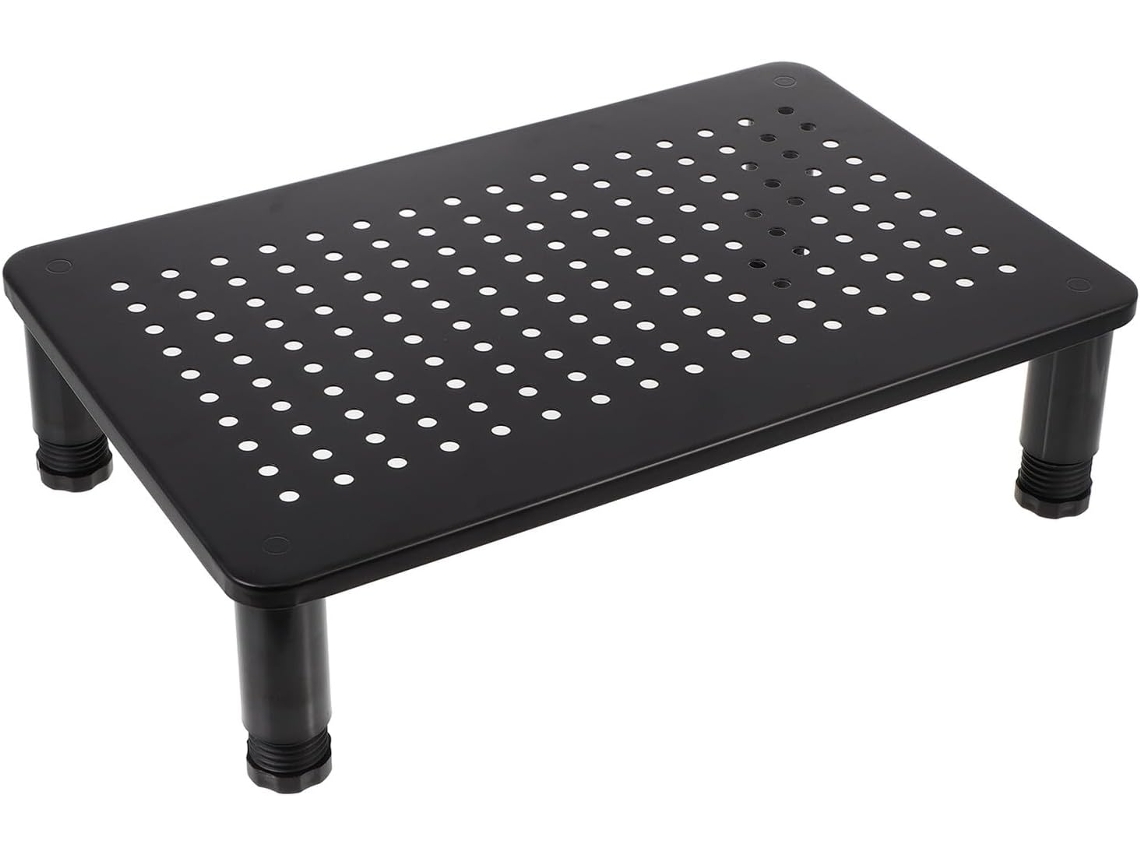 Suporte para Monitor com Altura Ajustável, Estável Vários Níveis de Ajustáveis, Design Ergonômico Escritório e