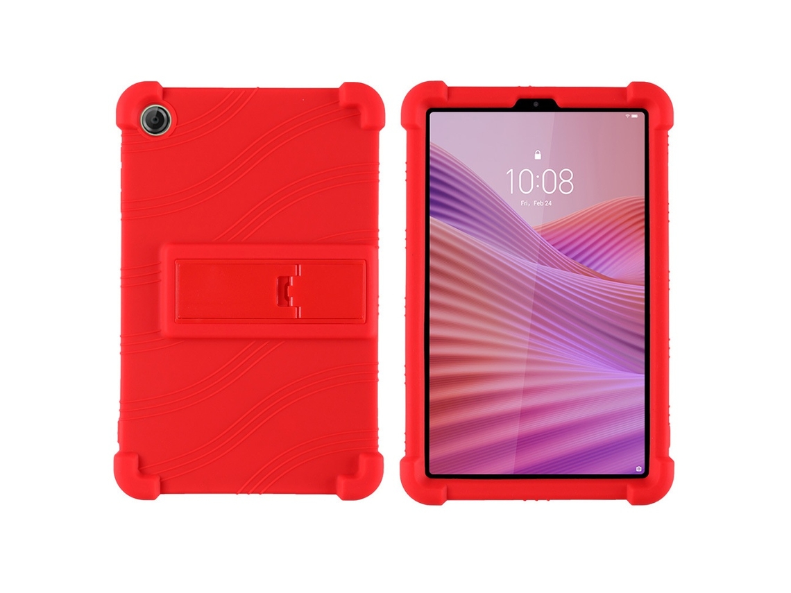Acessório Para Tablet Lurelia, Compatível Com Lenovo Tab One Tb305fu 8.7vermelho Vivo, Vermelho Vivo, Silicone