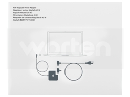 Carregador APPLE MagSafe (MacBook Air - CC Magnético - 45 W)