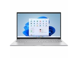 Laptop Asus Vivobook 17 F1704va Au029w (16 Gb Ram Prateado 1 Tb Ssd 17,3 Tomada Eu Qwerty Espanhol Intel)