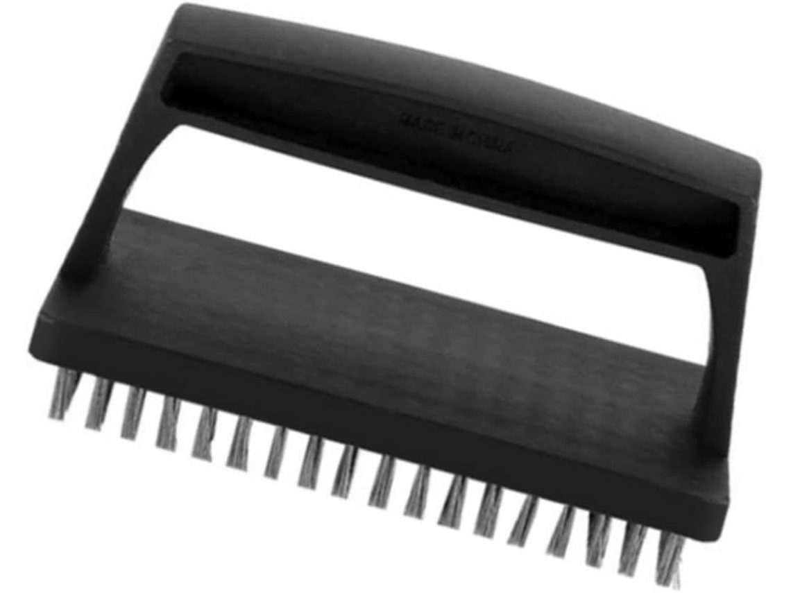 Escova De Aço Resistente À Ferrugem Para Churrasqueira Com Cerdas