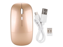 Rato Sem Fio 2.4g Carregável Silencioso LAXISCREED
