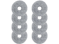 Mop Pads Parti Di Ricambio 8 Per Confezione Microfibra Robusto Panno
