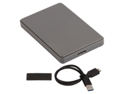 Carcasa SSD USB 3.0 de 2,5 pulgadas, adaptador externo para disco duro SATA, velocidad 30 MB/s, compatible con Windows y Mac | S/MARCA