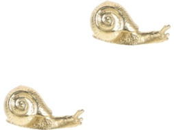 Conjunto De 2 Puxadores Em Formato De Caracol Para Portas De Armários Com Design Exclusivo.