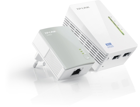 POWERLINE TP-LINK AV500 WIFI N300 TL-WPA4220KIT — 2 uni. | 500 Mbps