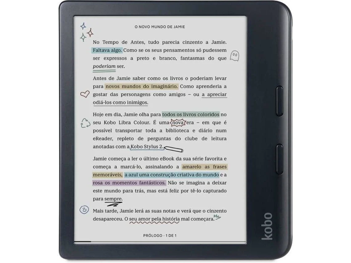 KOBO Libra Colour Black (Outlet Grade A)