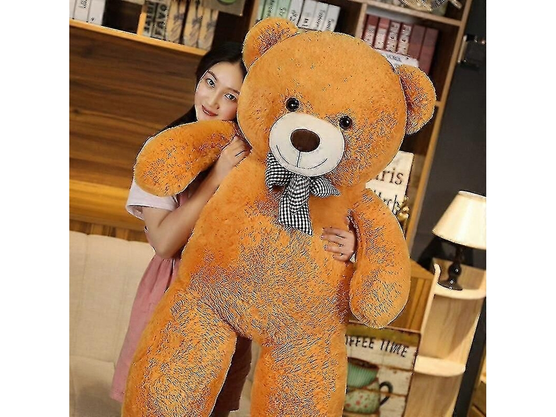 2026 urso de Pelúcia Gigante 105/125/145cm Marrom Macio Brinquedo de Peluche para Todas as Idades