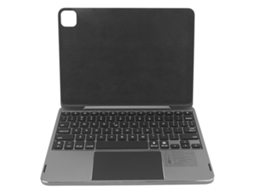 Capa De Teclado Magnético (atalhos Iluminados, Touchpad) Para Ipad Air 11" (m2 2024)