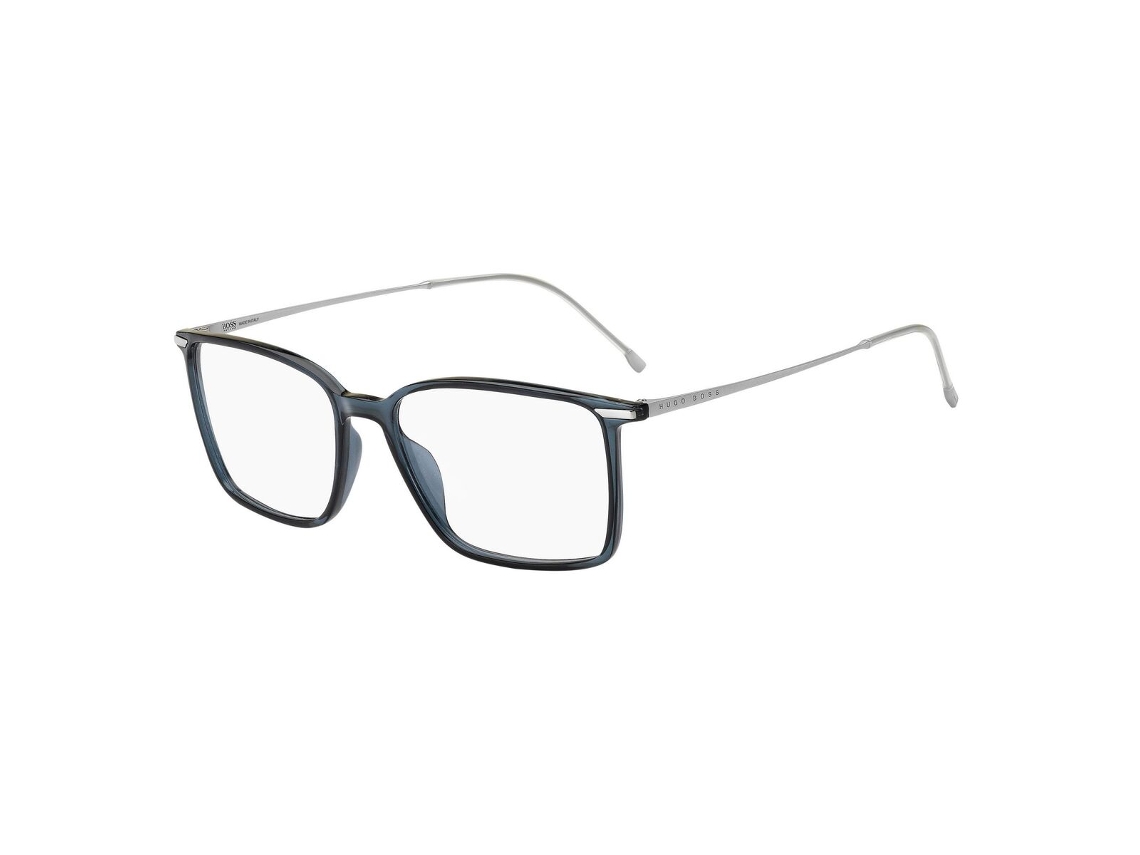 Armação De Óculos Masculina Hugo Boss Boss 1189 It S Pjp (azul Acetato 150 Mm Ø 57 Mm)