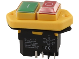 Interruptor De Botão Kld-28a, Eletromagnético 250 V 16 A Com Botões
