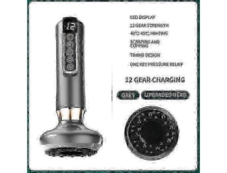 Masajeador De Ventosas Eléctricas Ventosa De Vacío Guasha Anticelulítico Belleza Salud Raspado Calor Infrarrojo Terapia De Masaje Adelgazante