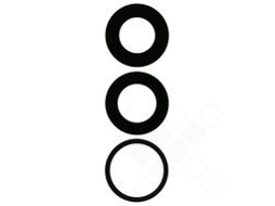 Conjunto de Lentes para Telefone Câmera para Apple (3un)