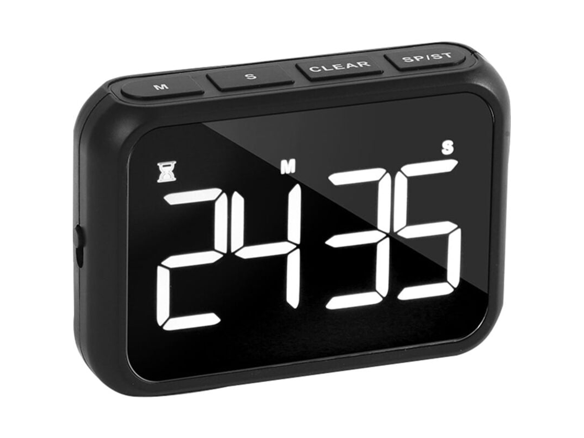 Temporizador De Cozinha Led Com Alarme, Temporizador Eletrônico Portátil Para Cozinhar