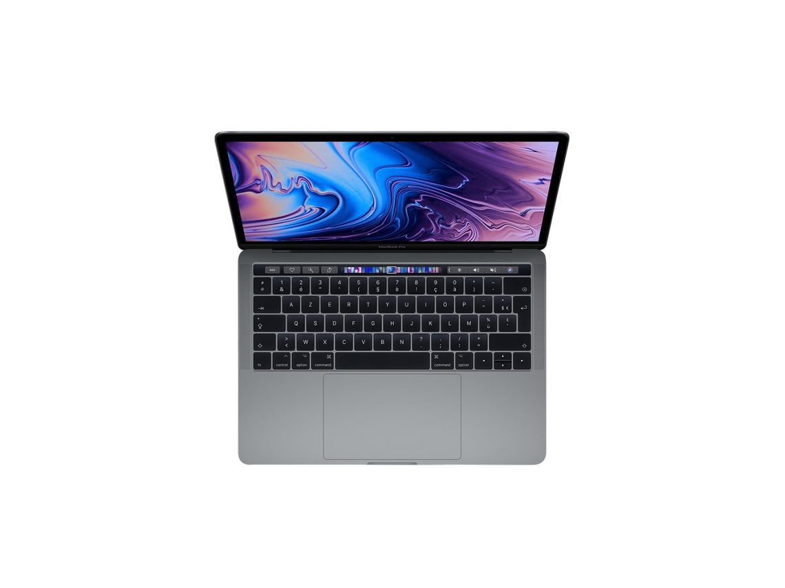 Macbook Pro Touch Bar 13 Apple Cinzento Sideral Câble Apple Usb Lightning Incluso (Recondicionado Sinais de Uso)