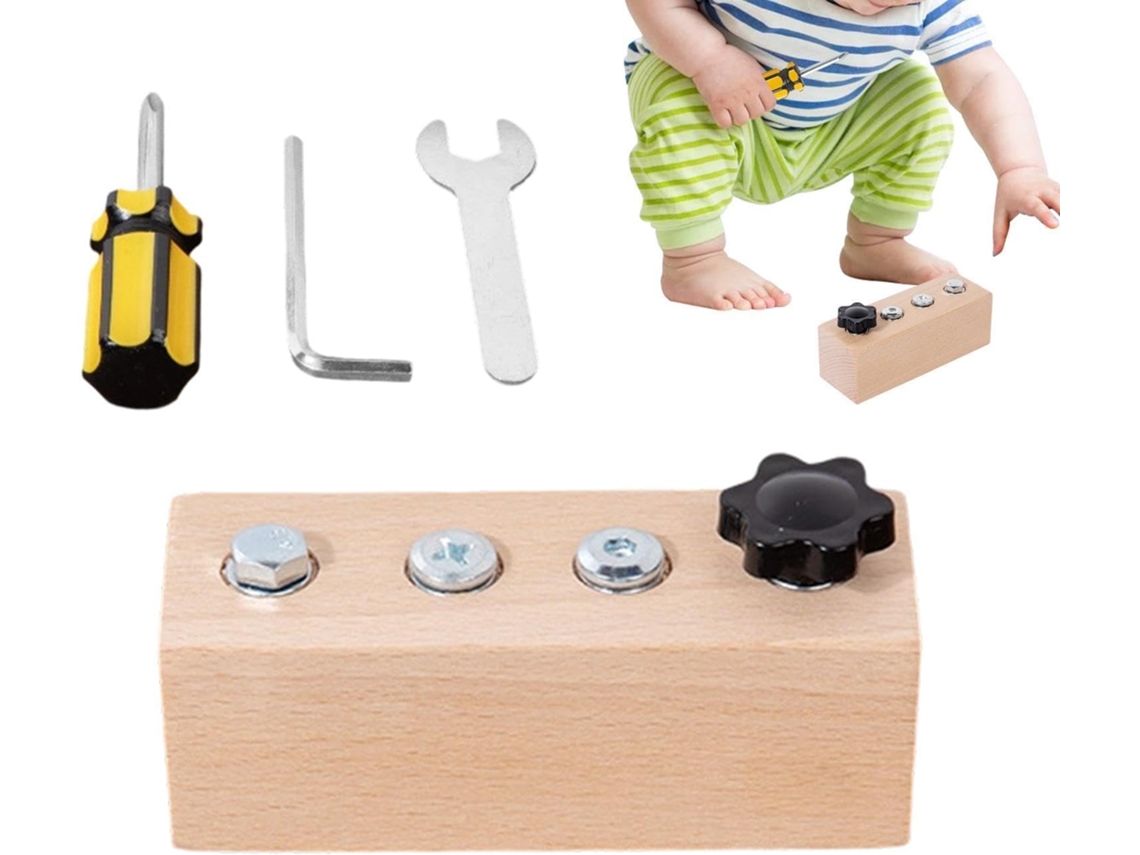 Conjunto De Chave Fenda Brinquedo Infantil Para Construção