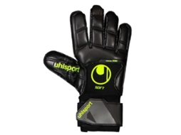 Luvas de guarda-redes de Futebol UHLSPORT Soft Pro (Adulto - Branco)