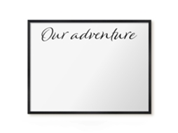 Magnetic Board Our Adventure For The Living Room Espelharte (80x60 Cm)