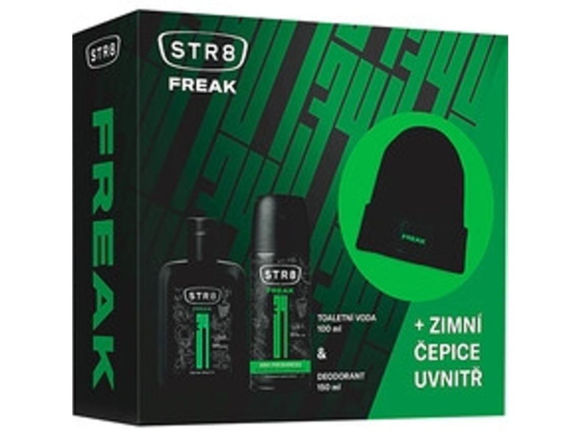 STR8 Fr34K Gift Set Edt 100 Ml Deospray 150 Ml And Cap 100Ml